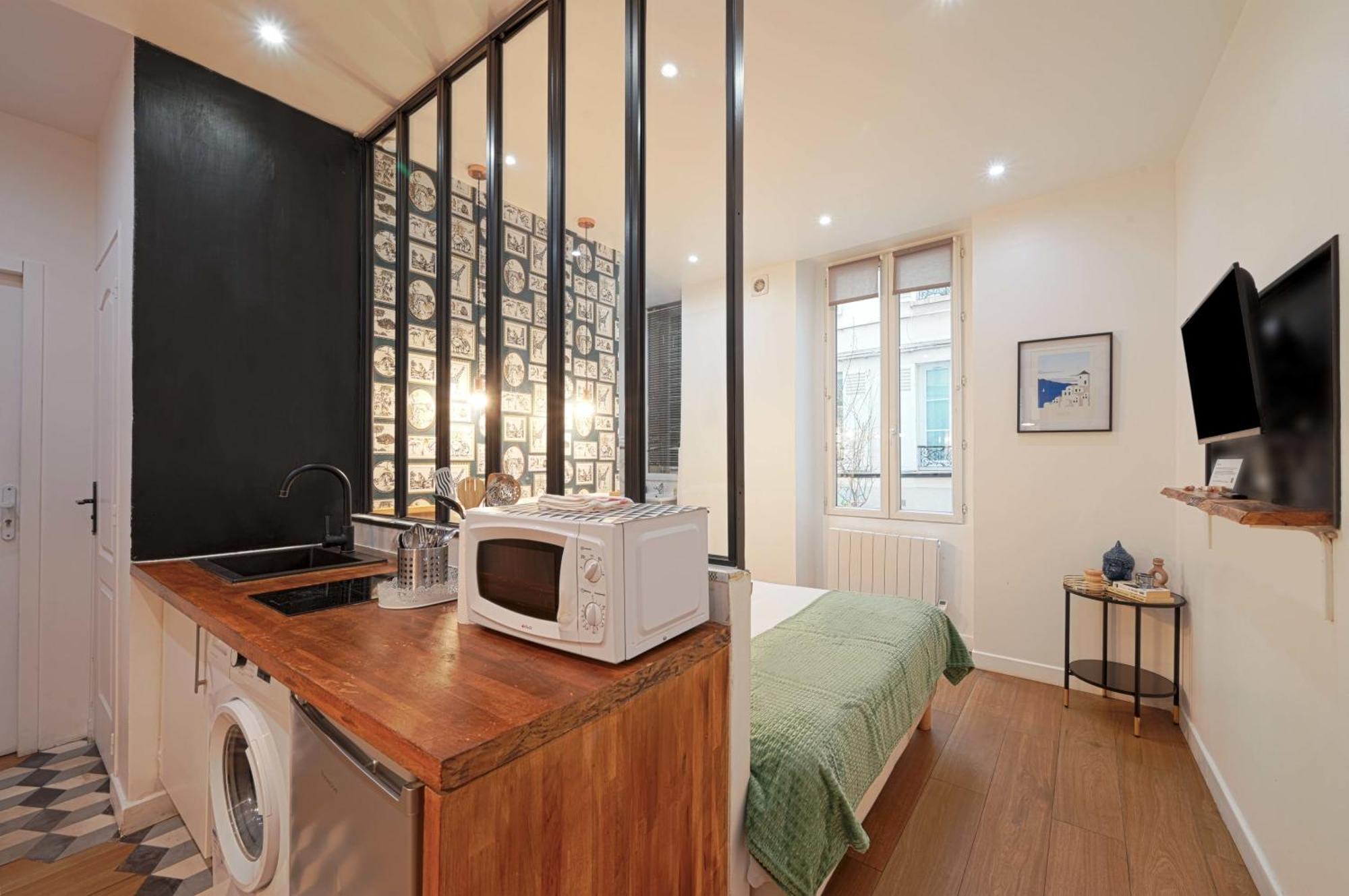 Apartamento Fabulous Comfortable Studio With Updated Finishes And Design Next To Champ De Mars París Exterior foto